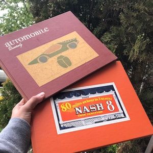 Collectible car books vintage